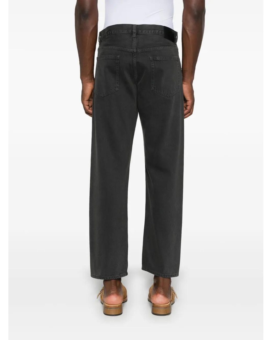 Jean À Détail De Patch Theory pour homme en coloris Black