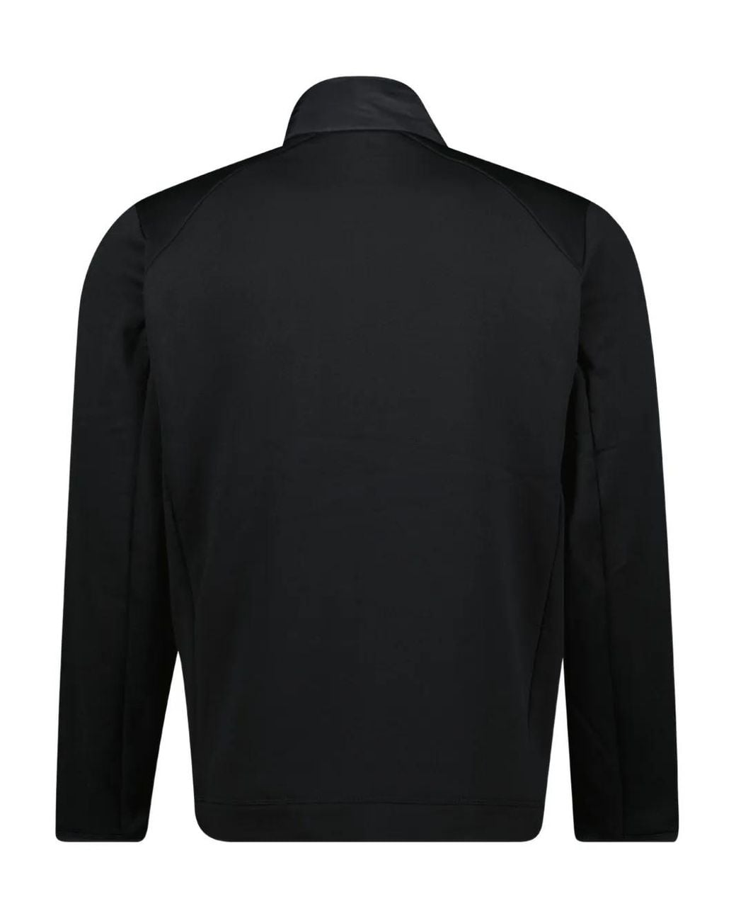 K-Way Black Lecrey Double-Zip High-Neck Jacket for men