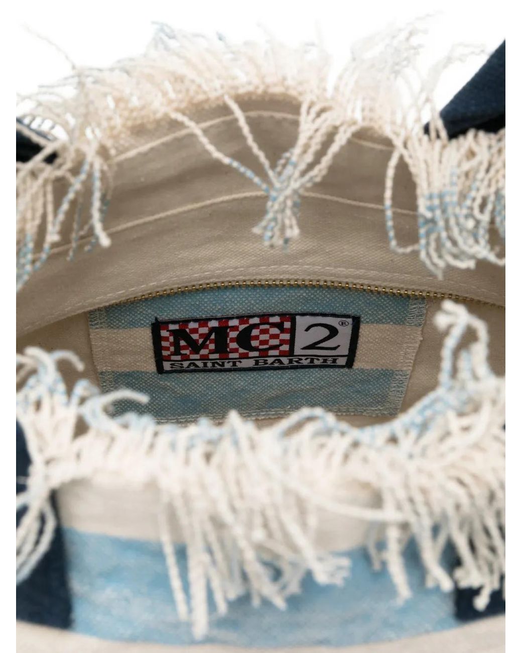 Mc2 Saint Barth Blue Vanity Tote Bag