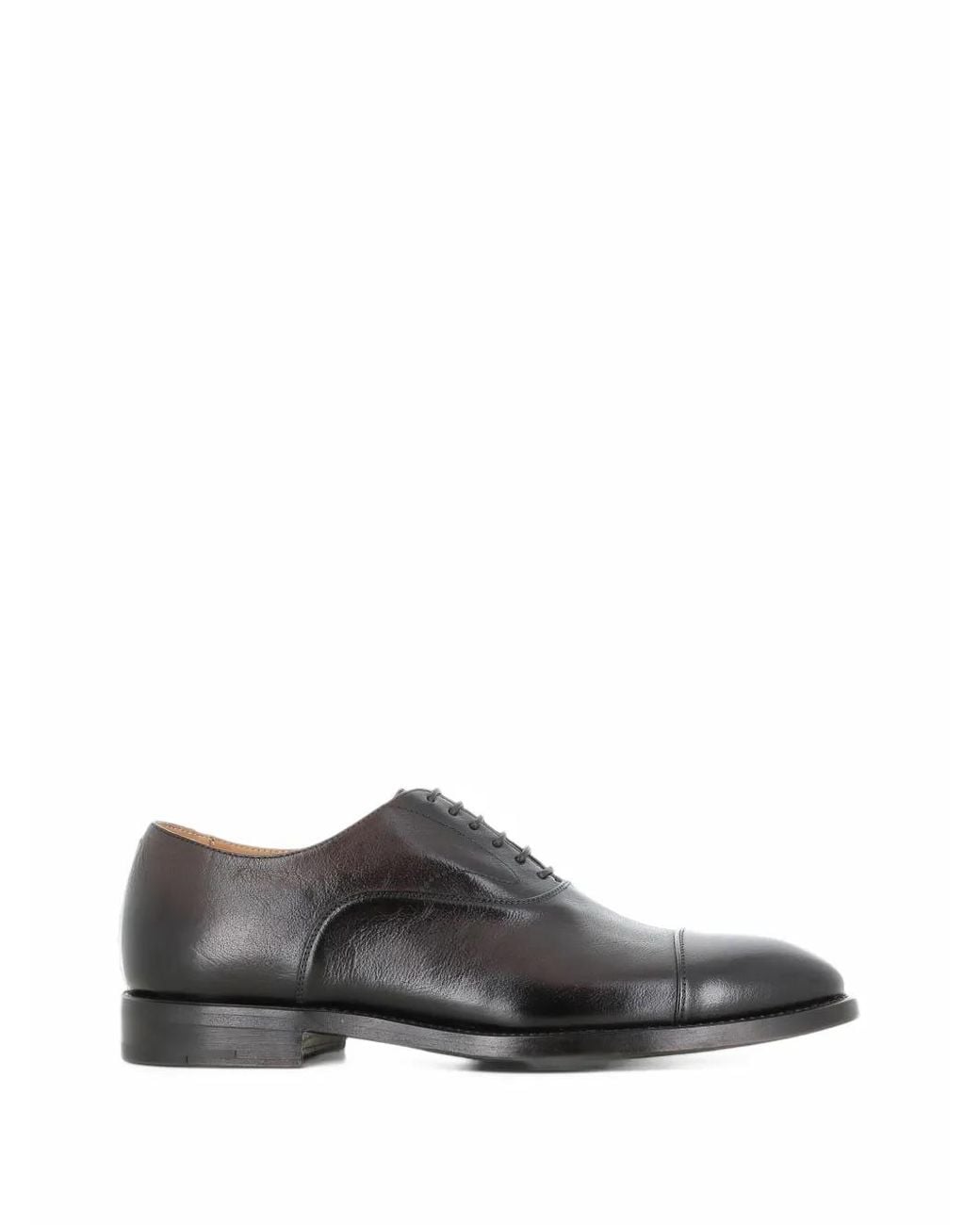 Alberto Fasciani Gray Jason Leather Oxford Shoes for men
