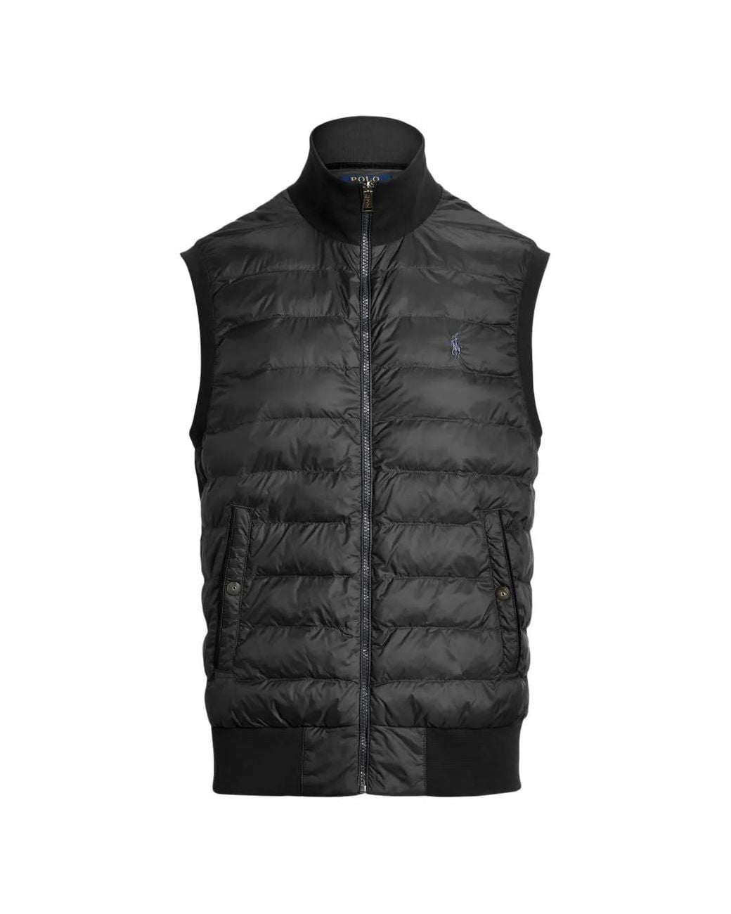 Polo Ralph Lauren Black Quilted Gilet for men