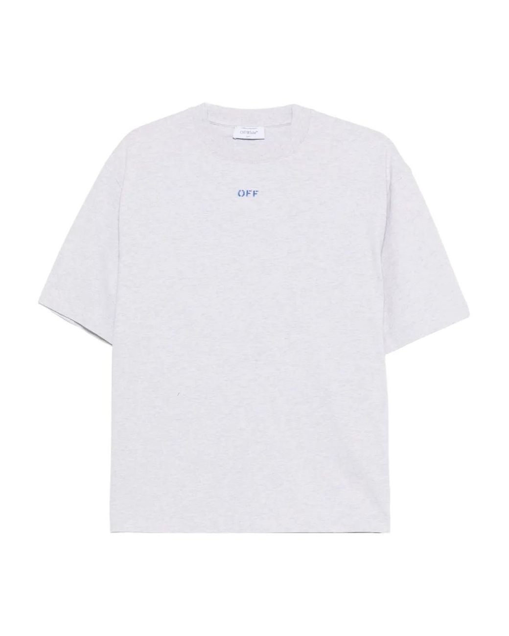 Off-White c/o Virgil Abloh White Short-Sleeved Crew-Neck T-Shirt for men