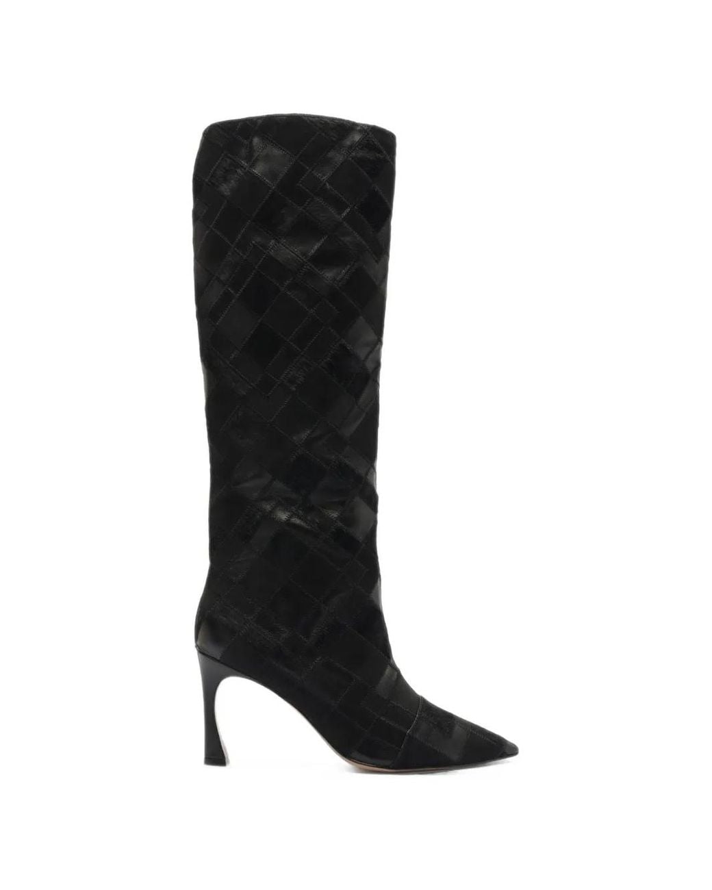 Alexandre Birman Black Annelise Leather Boots