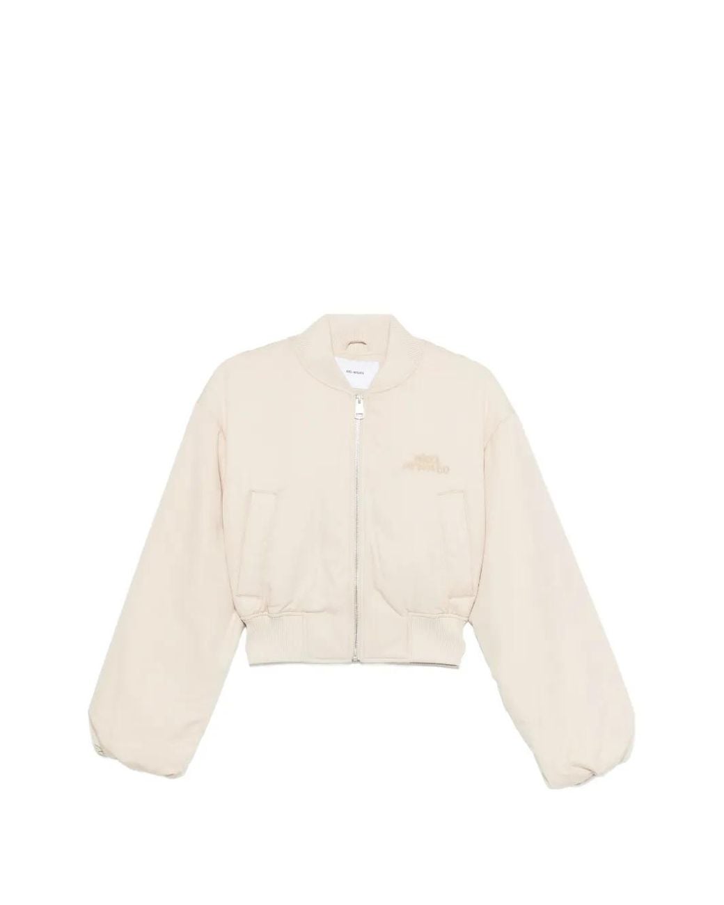 Axel Arigato Natural Lola Zipped Bomber Jacket