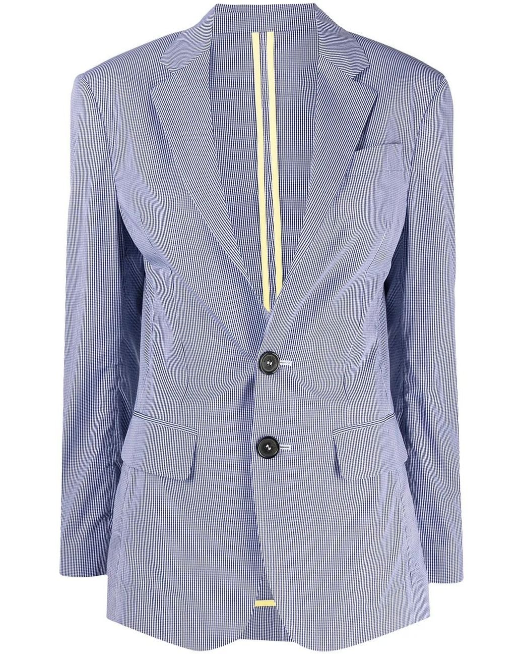 DSquared² Blue Single-breasted Blazer Jacket