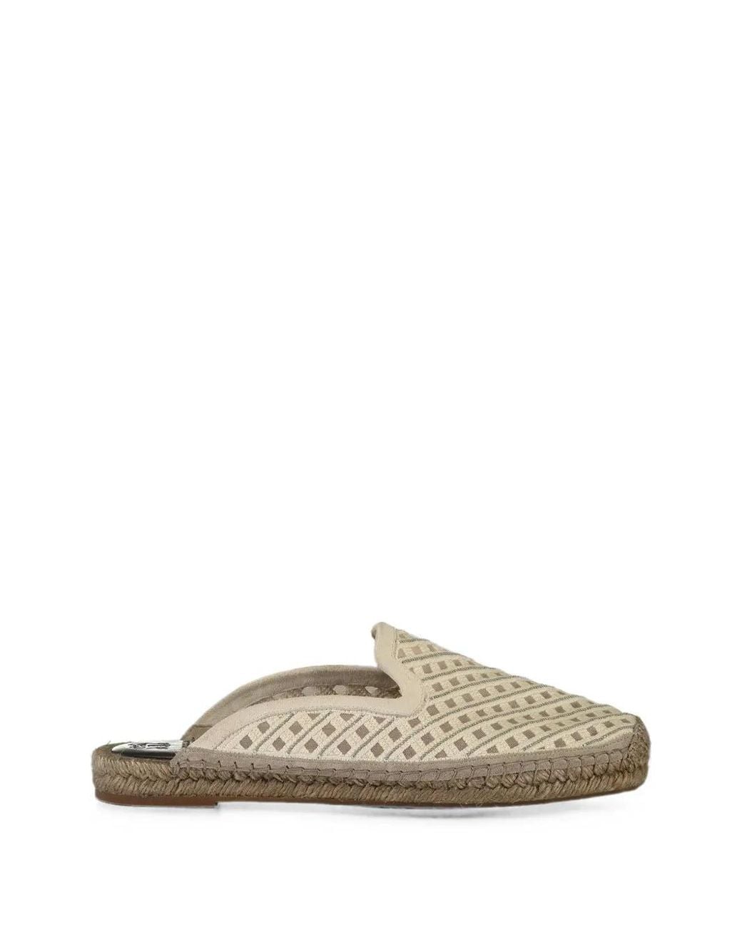 Brunello Cucinelli White Monili Embroidered Espadrilles