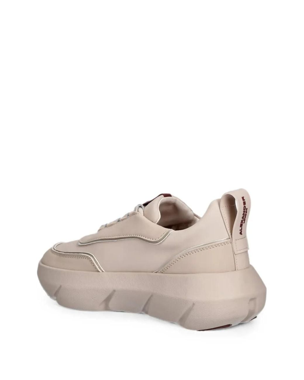 Alexander Smith Natural Eclipse Logo-Print Chunky-Sole Sneakers