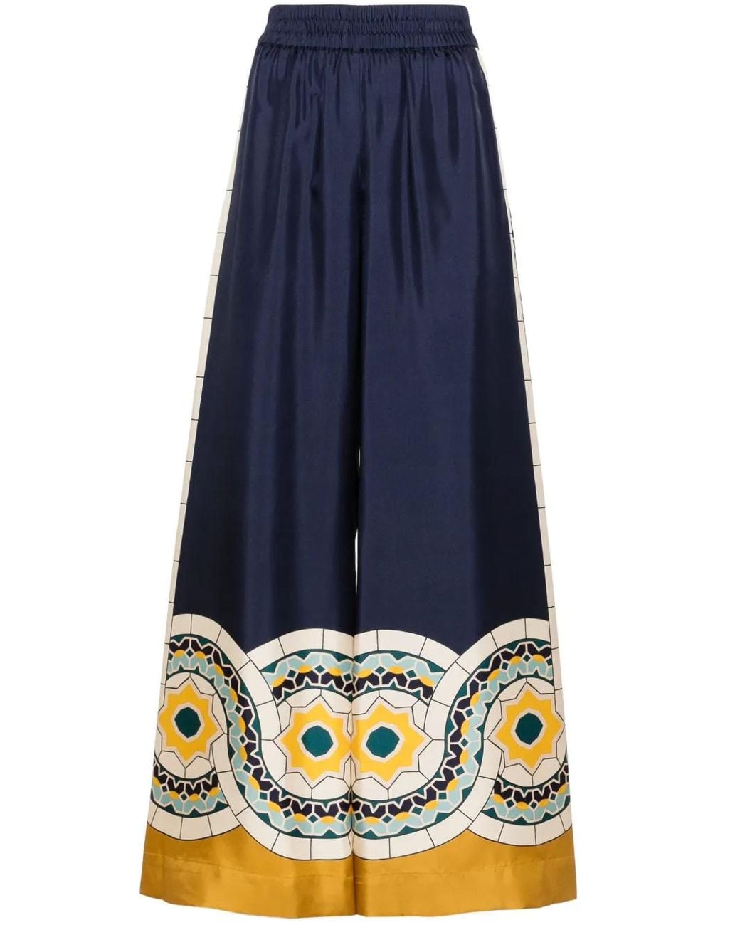 LaDoubleJ Blue Palazzo Pants