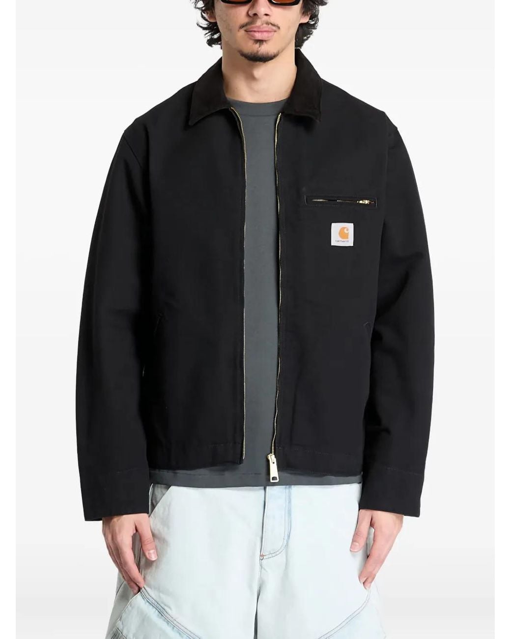Carhartt Black Detroit Jacket (Summer)