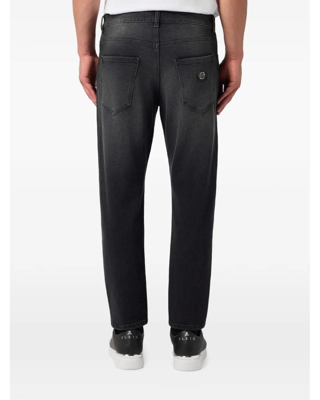 Philipp Plein Blue Detroit Fit Jeans Basic for men