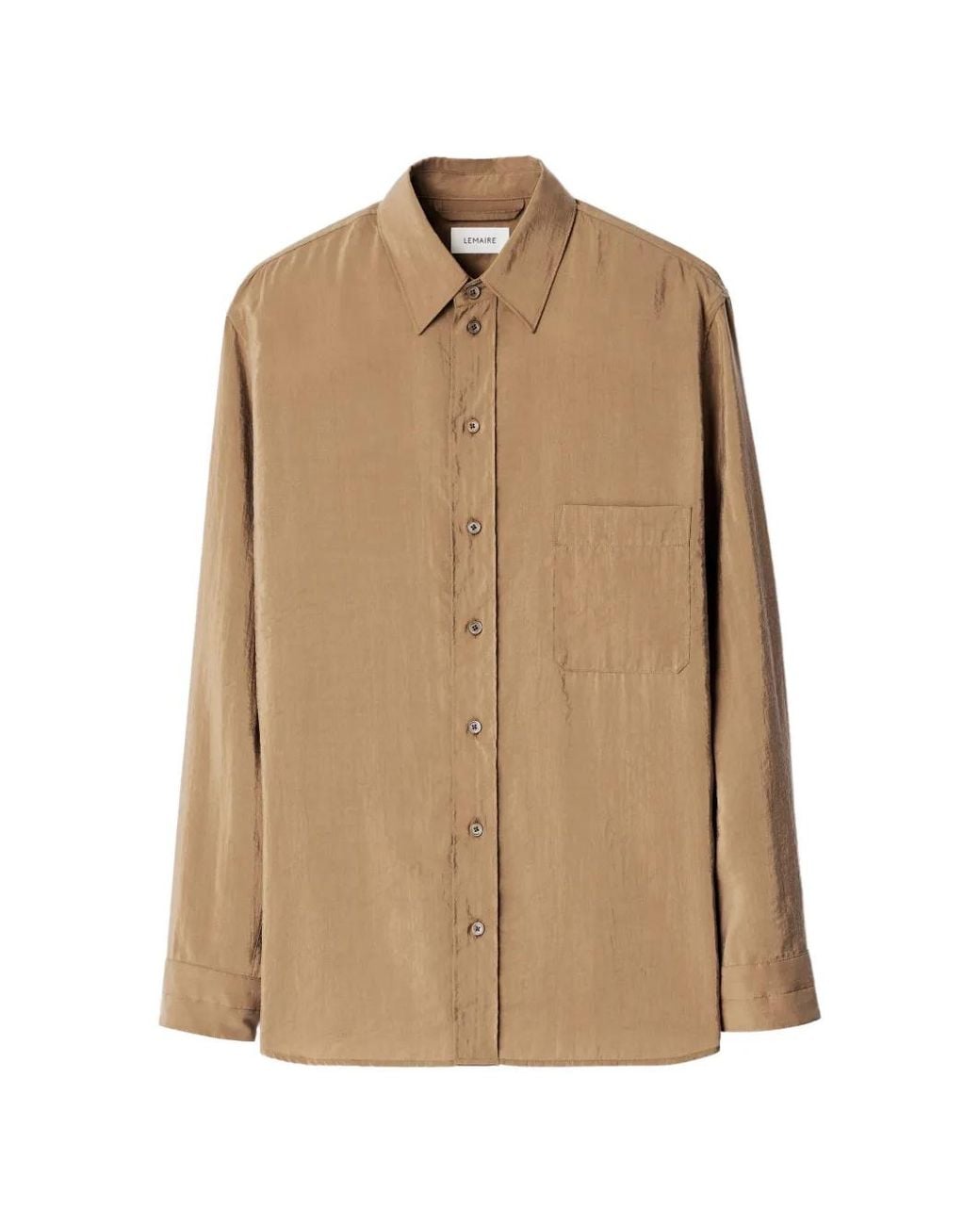Lemaire Natural Straight Shirt
