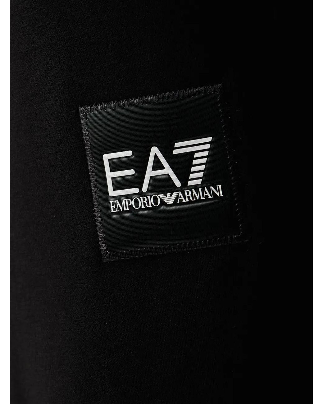 EA7 Jogginghose Mit Logo-Patch in Black für Herren