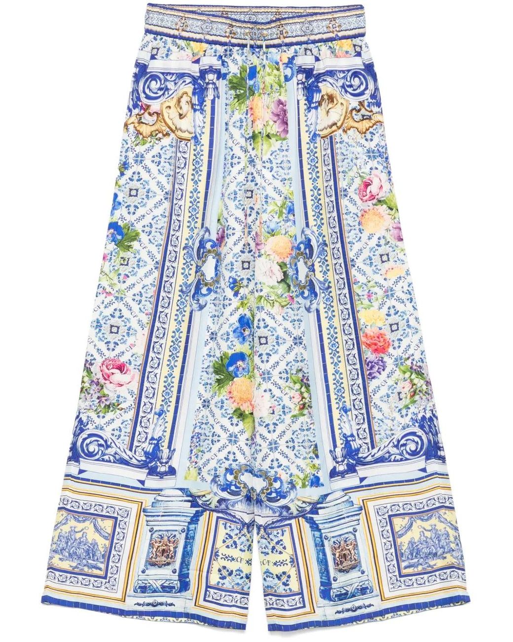 Camilla Blue Wall To Wall Wonders Palazzo Trousers