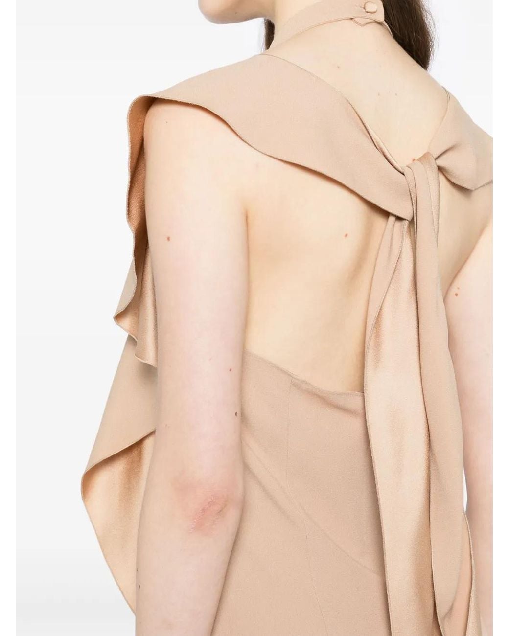 Alberta Ferretti Natural Drape Jumpsuits