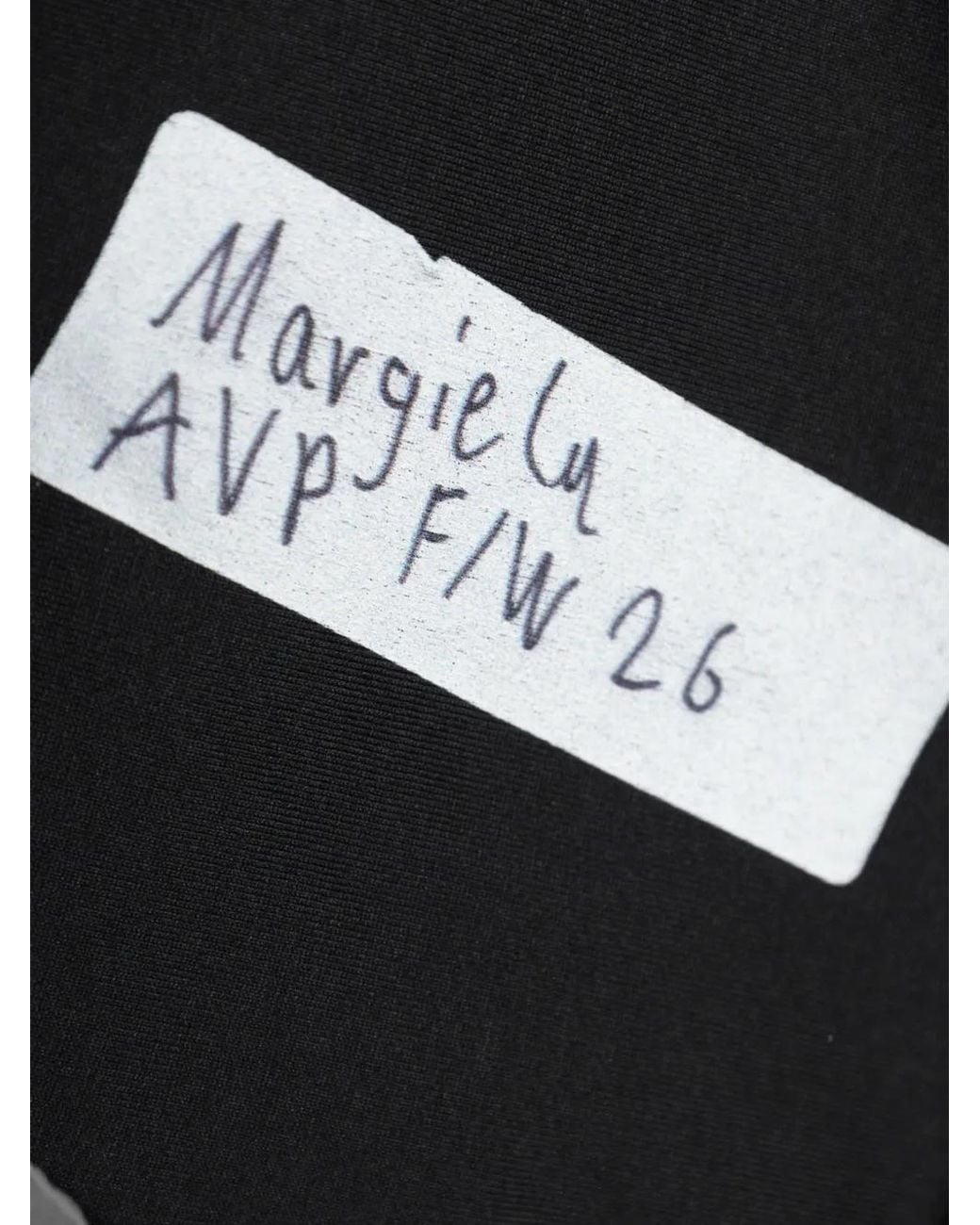 Maison Margiela Black Hooded T-Shirt for men