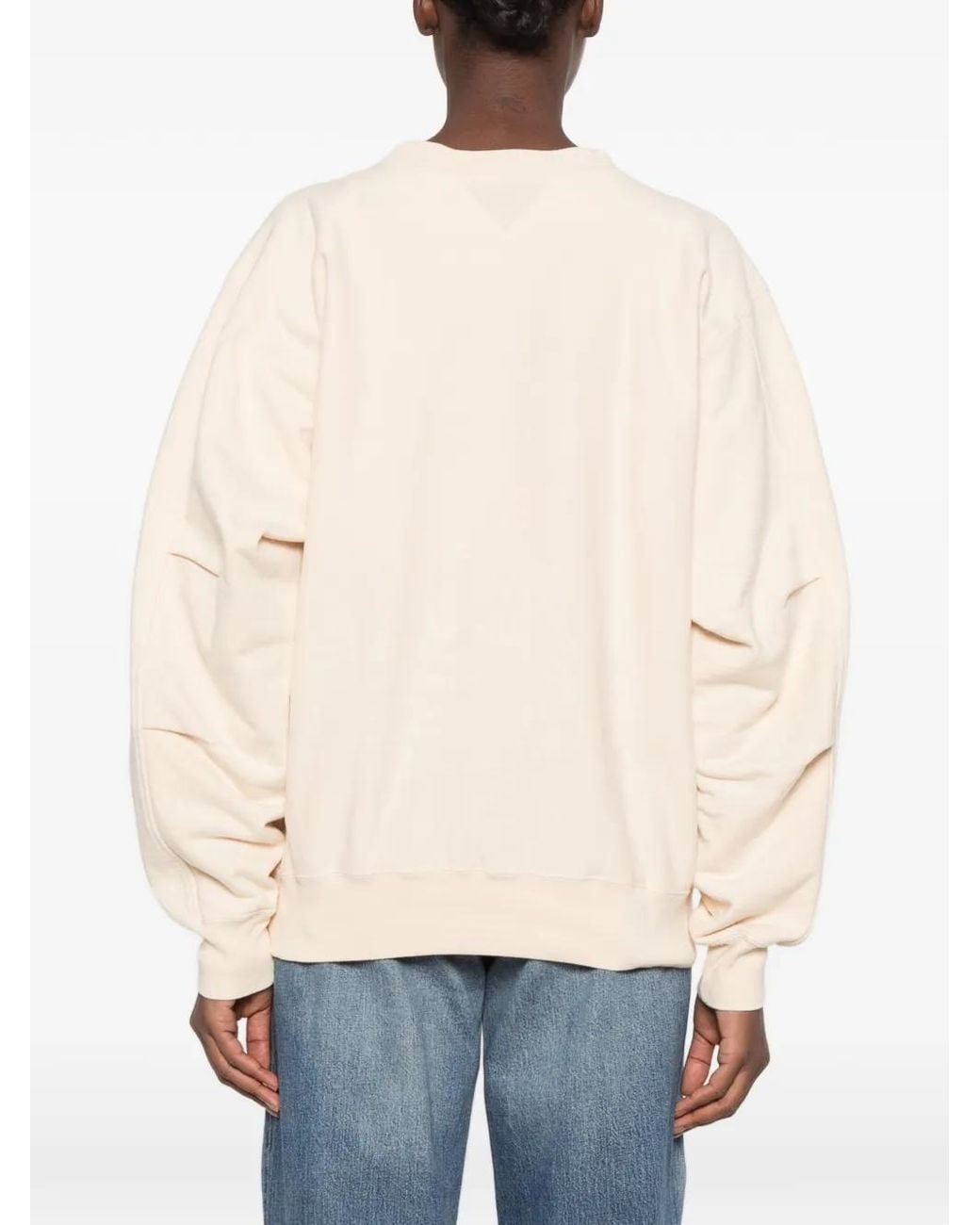 Kuro Natural Logo-Patch Sweater