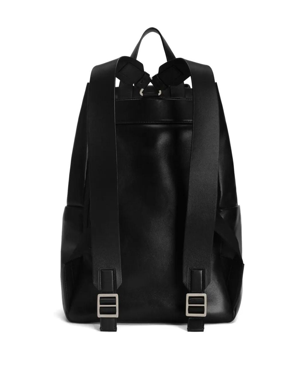 Dolce & Gabbana Black Leather Backpack for men