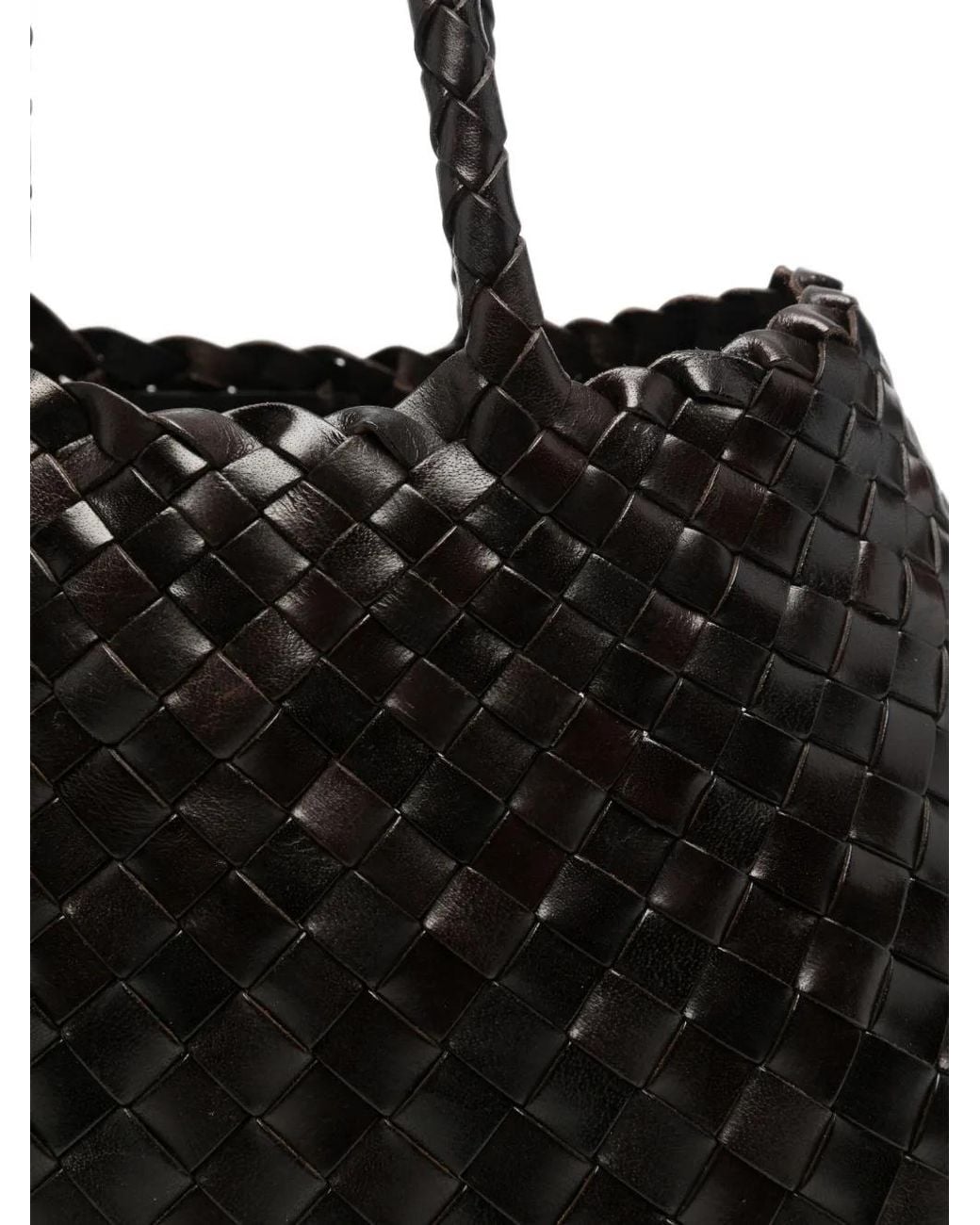 Borsa Tote Intrecciato di Dragon Diffusion in Black