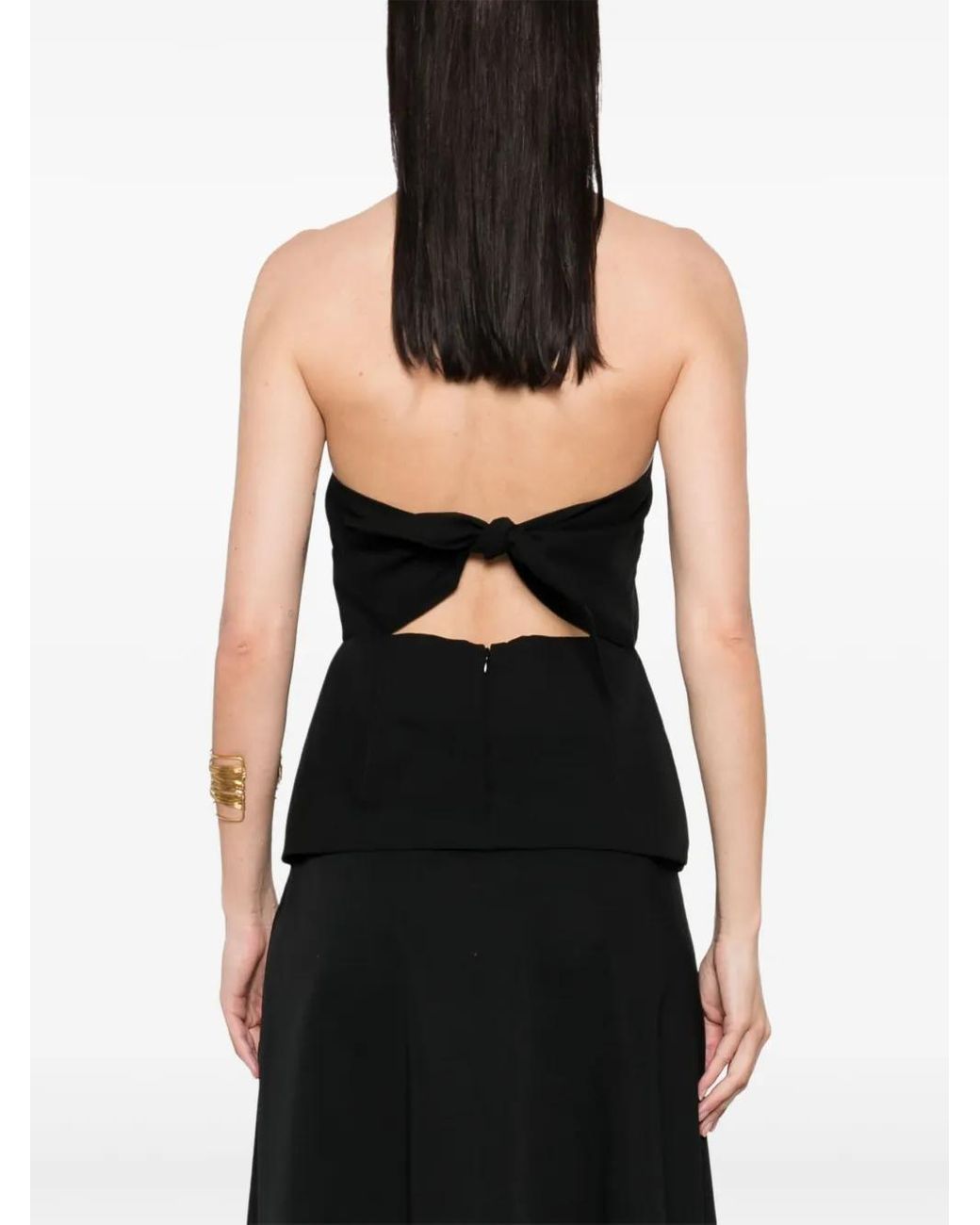 Philosophy Di Lorenzo Serafini Black Voile Top