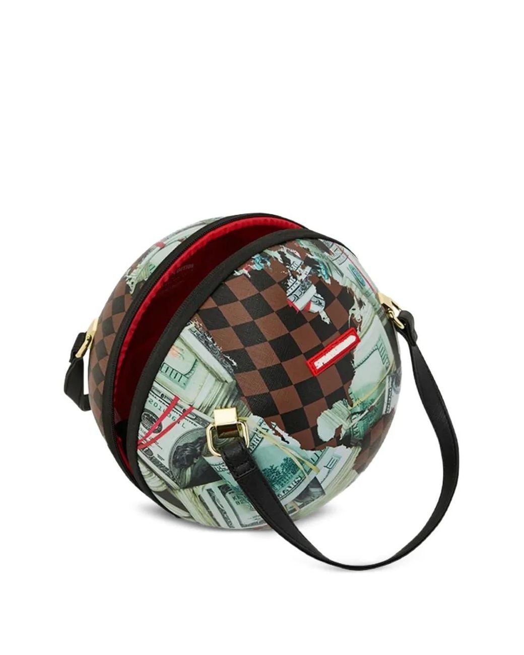 Sprayground White Money Banks Tote Bag