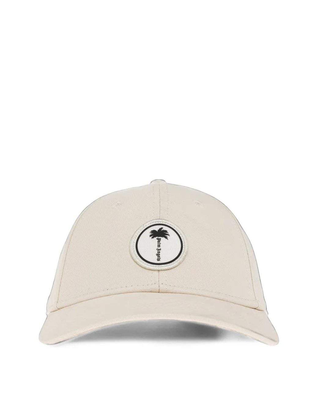 Palm Angels White Logo-Patch Baseball Cap for men