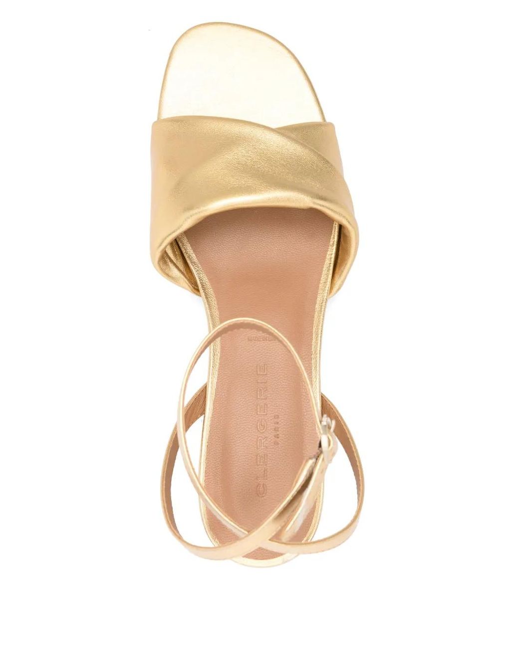 Robert Clergerie Metallic Lover Sandals