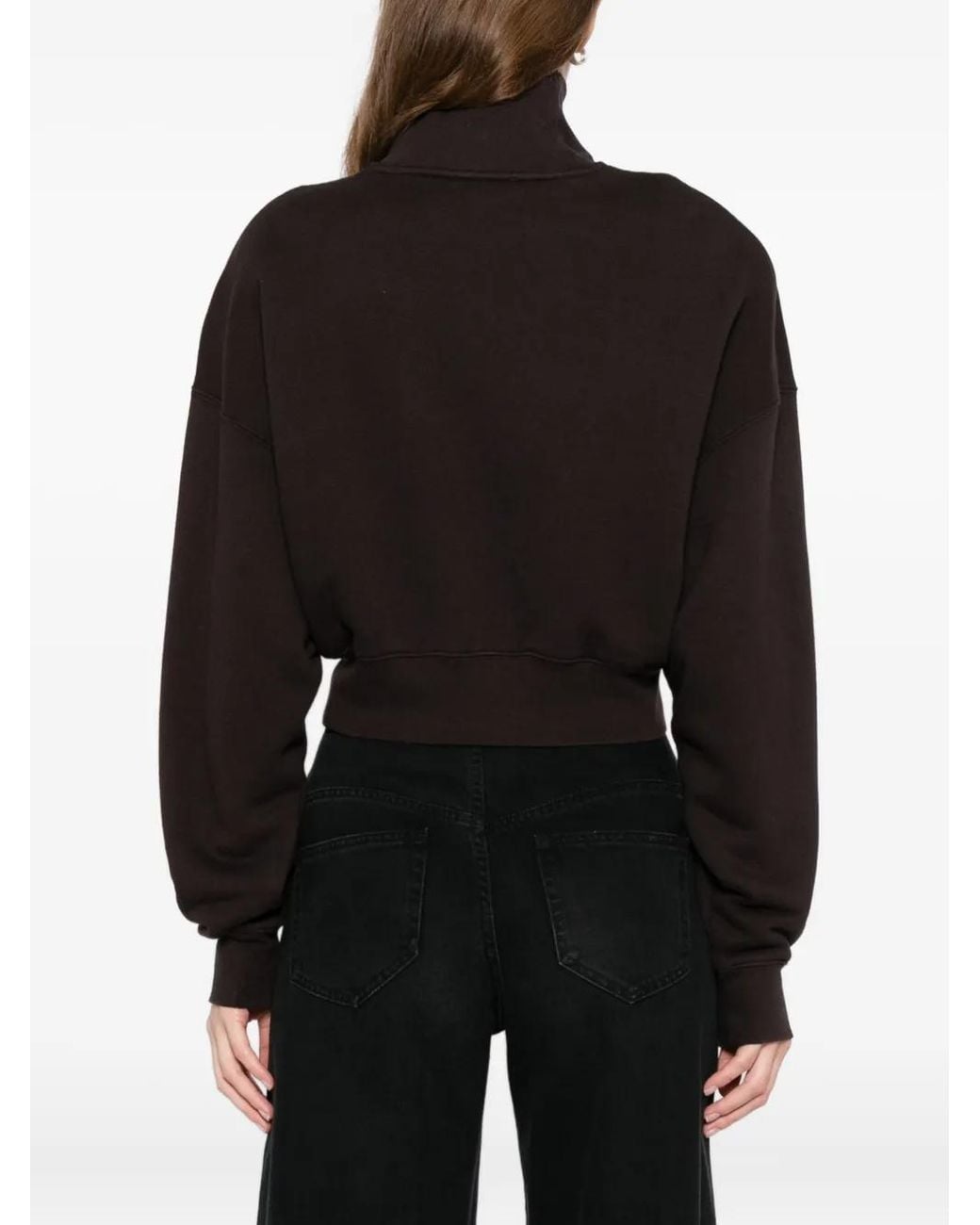 Agolde Black Zip-Fastening Jacket