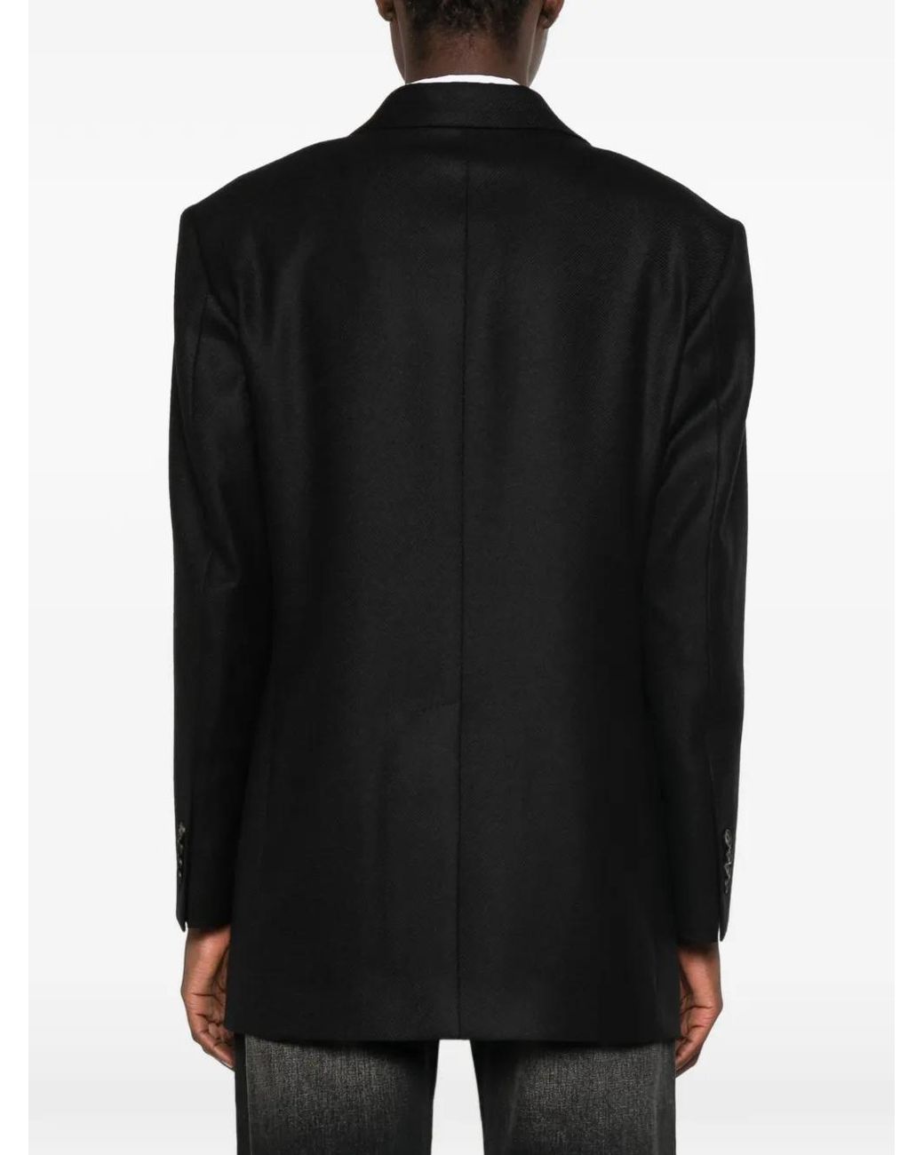 Blazer Con Botones Tagliatore de color Black