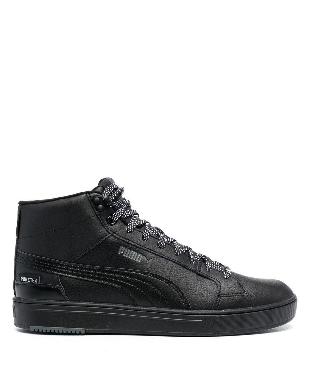 PUMA Serve Pro Mid-top Sneakers in Black for Men | Lyst