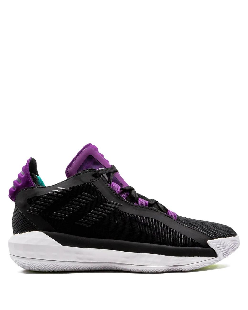 Adidas Black Dame 6 Low-Top Sneakers