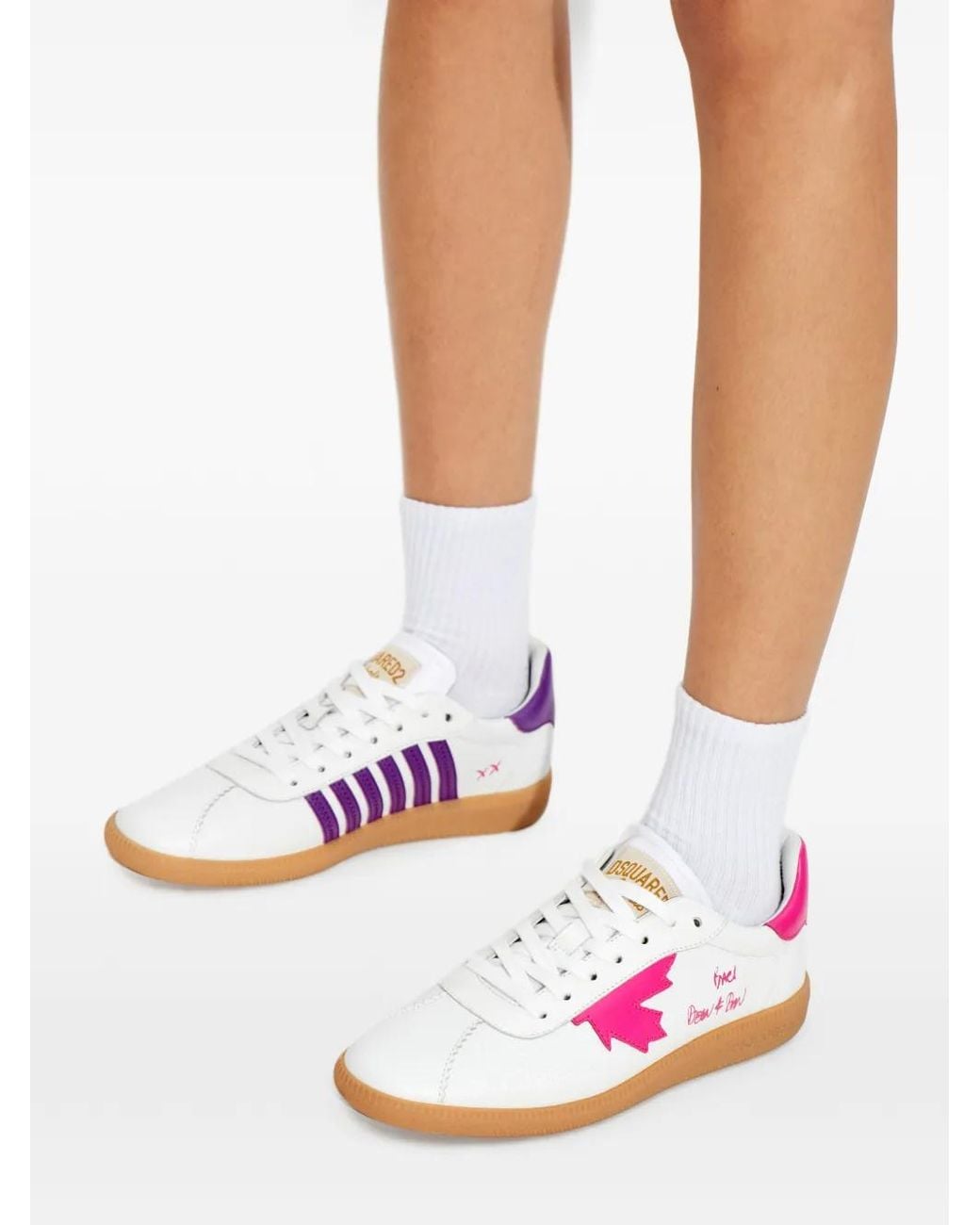 DSquared² Pink M4217 Sneakers