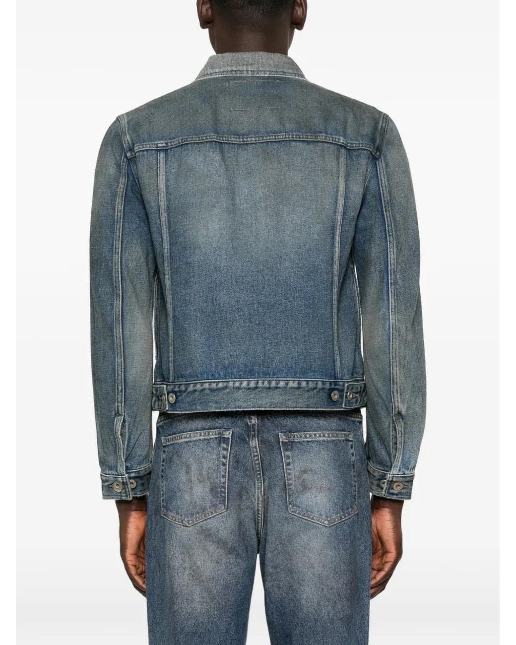 Rick Owens Blue Stargroves Denim Jacket for men