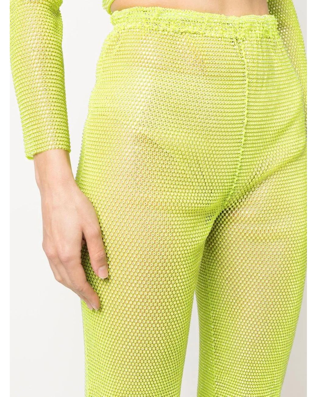 Santa Brands Straight Broek in het Yellow