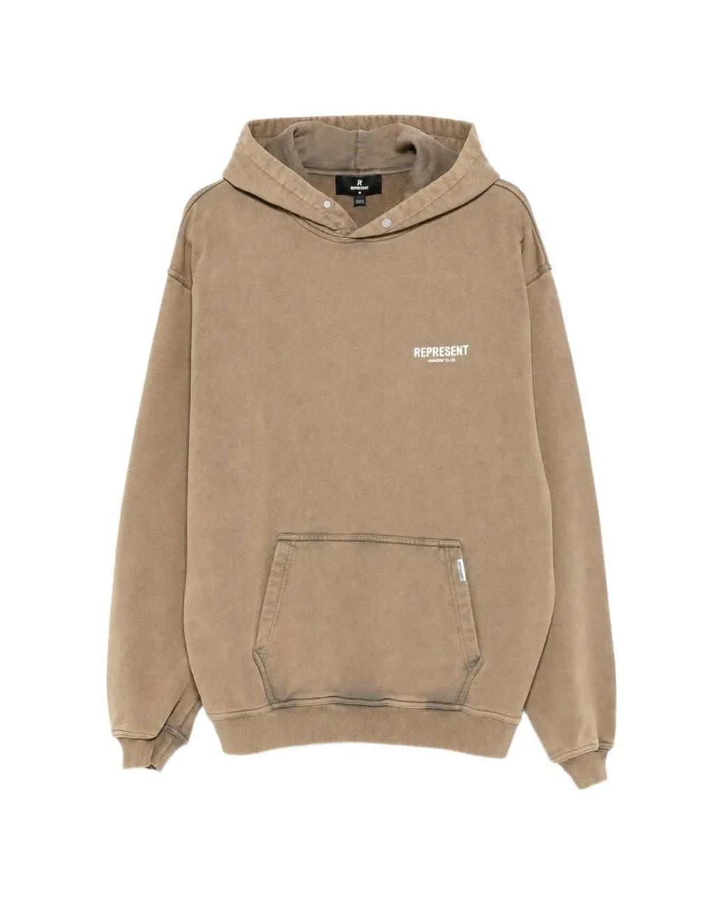 Represent Natural Owners' Club Logo-Print Hoodie for men
