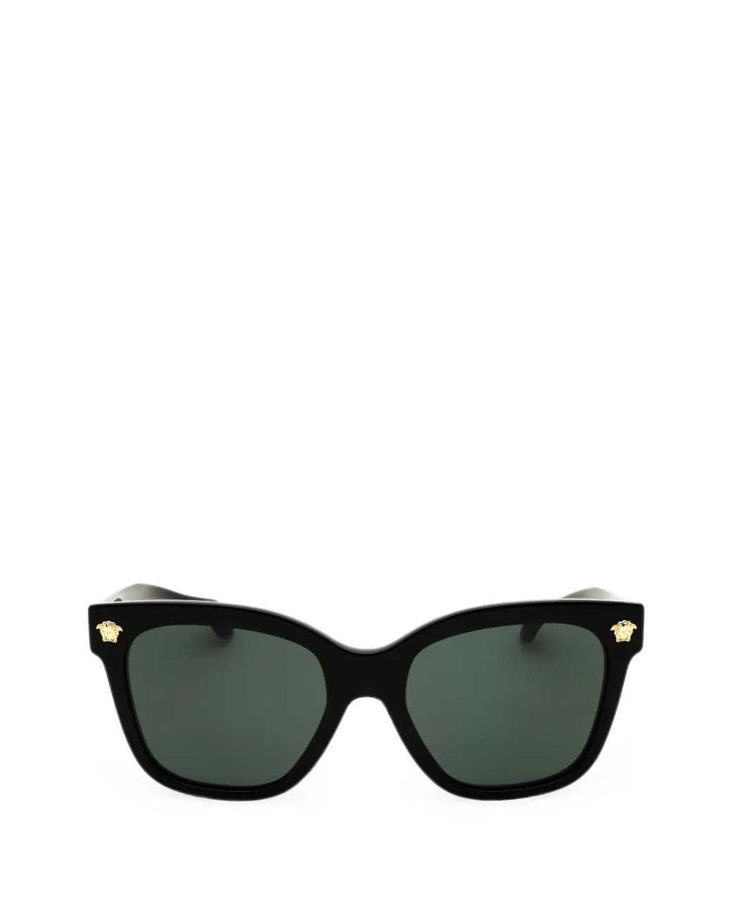 Occhiali Da Sole Squadrati di Versace in Black