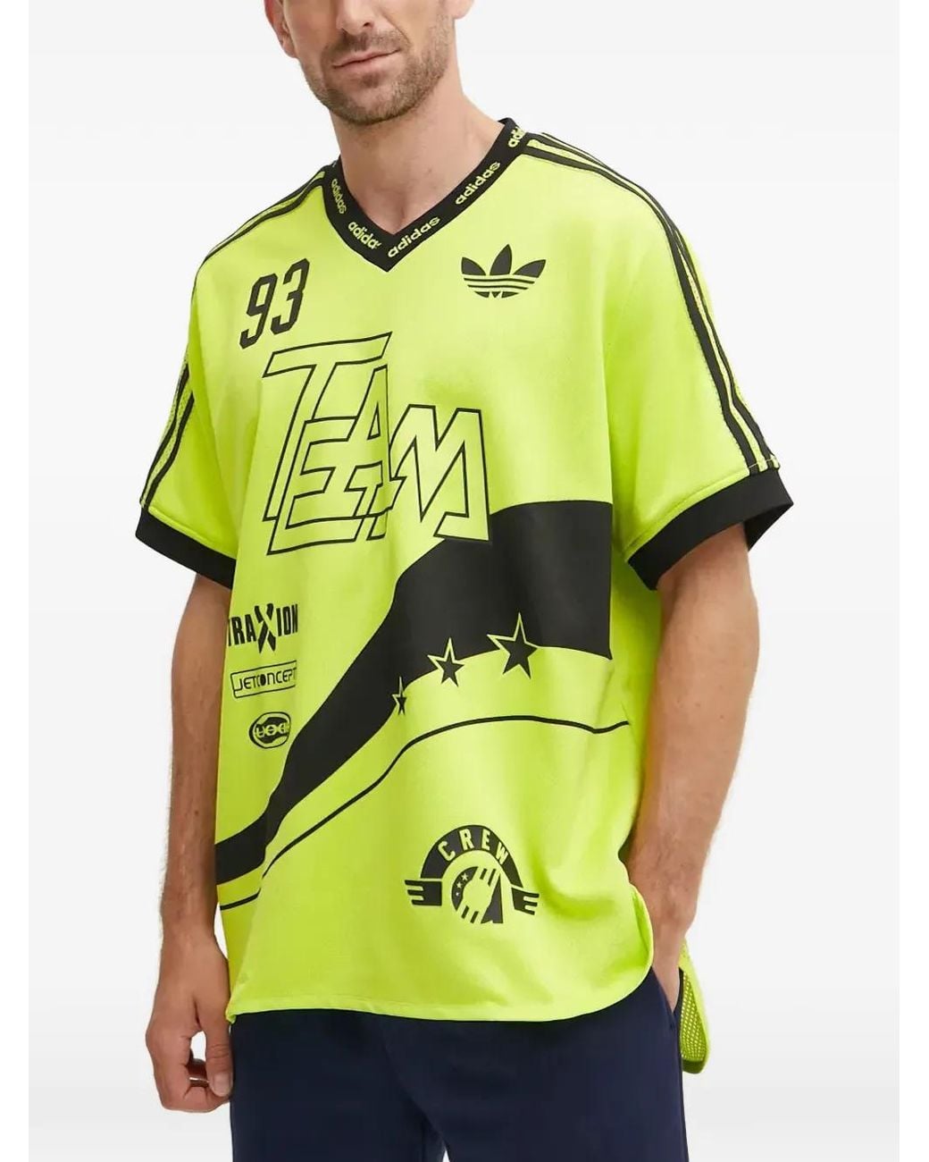 Adidas Yellow Team '93 Adilenium Season 2 Jersey for men