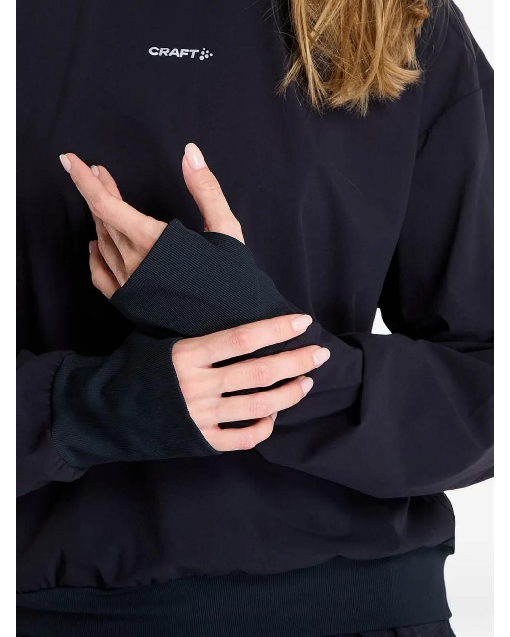 C.r.a.f.t Blue Long-Sleeve Sweatshirt