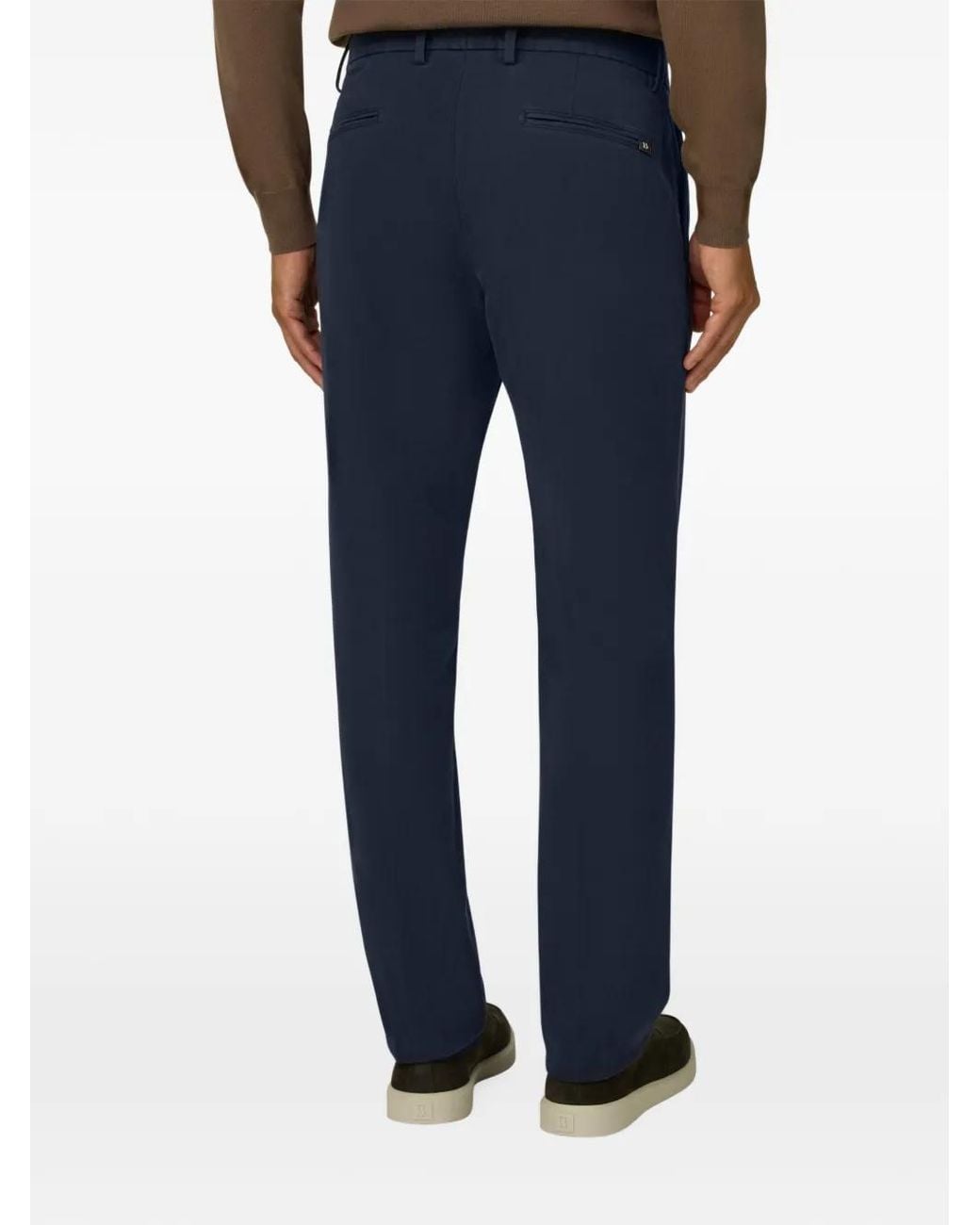 Boggi Blue Trousers for men