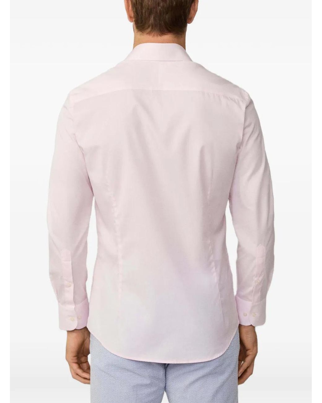 Hackett Popeline Overhemd in het White voor heren