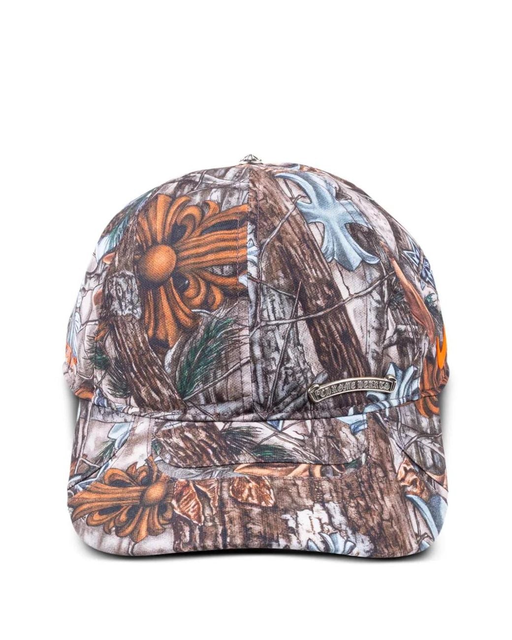 Chrome Hearts Gray X Nocta Realtree Baseball Cap for men