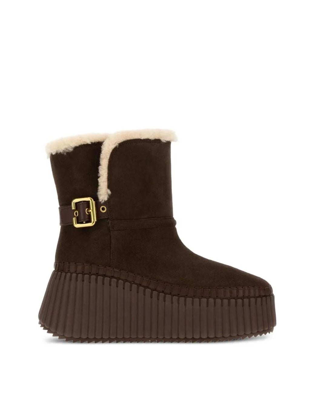 Chloé Brown Suede Boots