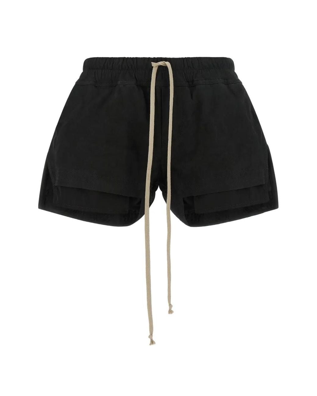 Rick Owens Black 'fog Boxers' Shorts