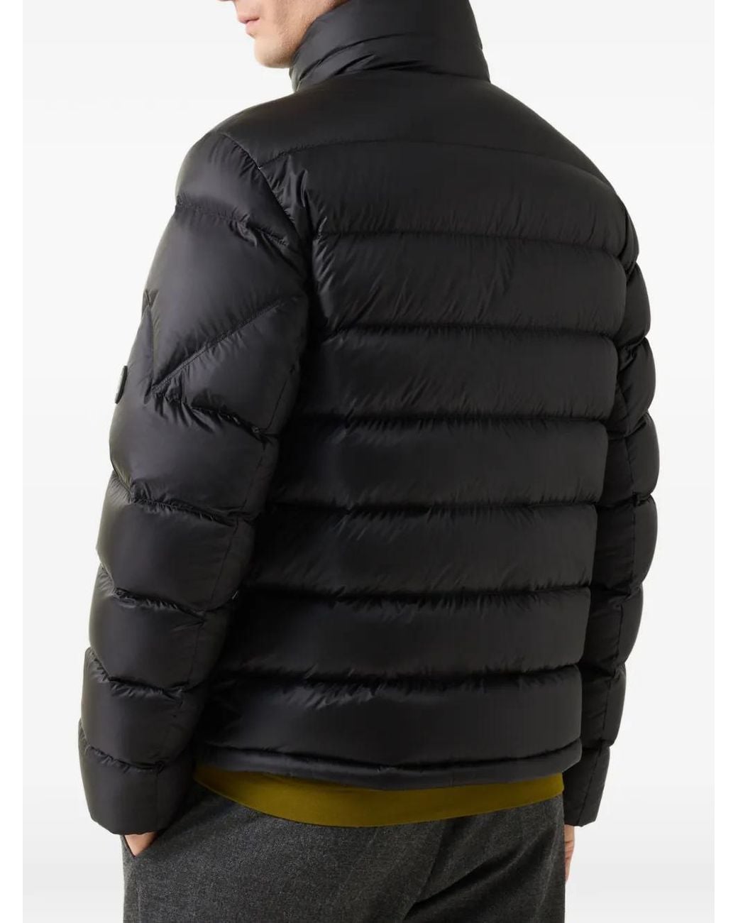 Bogner Black Hugh Quilted Down Jacket for men
