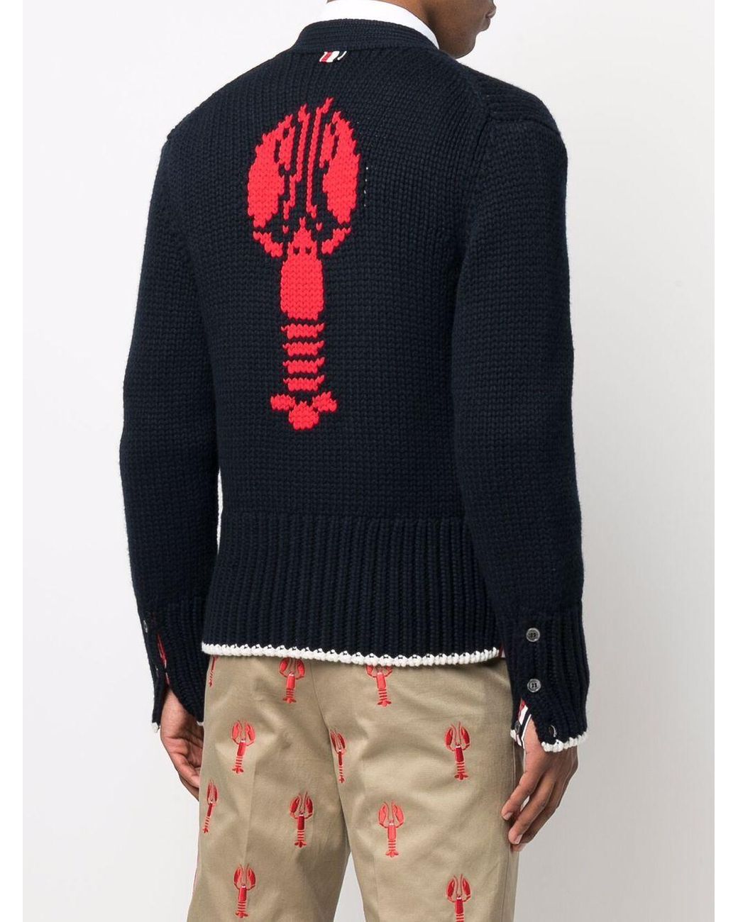 mens lobster sweater