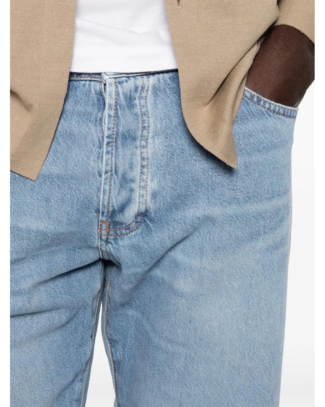 Michael Coal Blue Faded Jeans for men