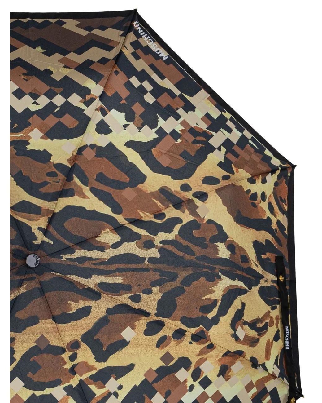 Ombrello Con Stampa di Moschino in Gray