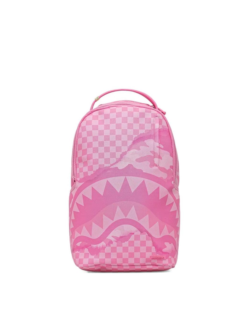 Sprayground Pink Rucksack Mit Schachbrettmuster