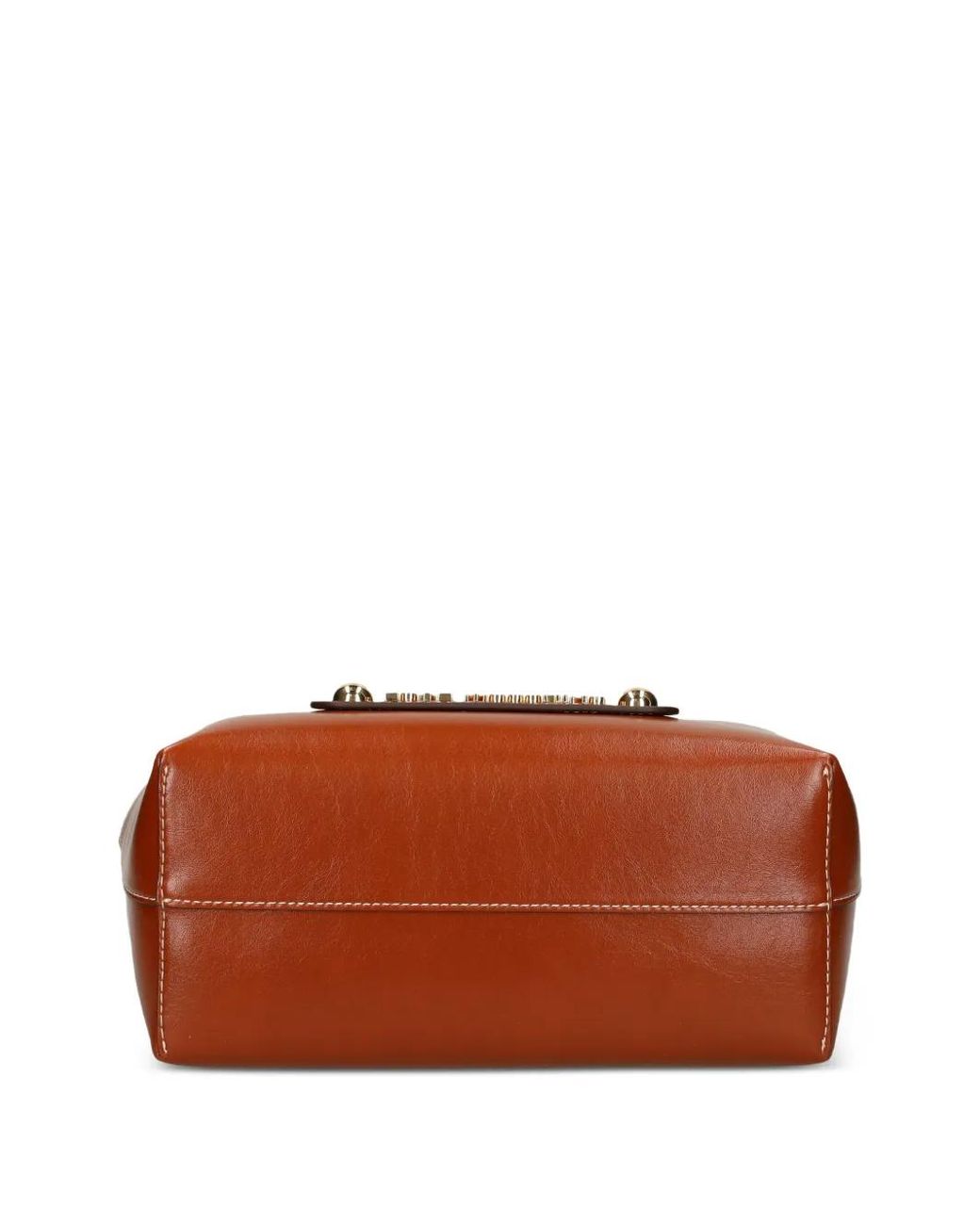 Love Moschino Brown Sac À Main À Logo