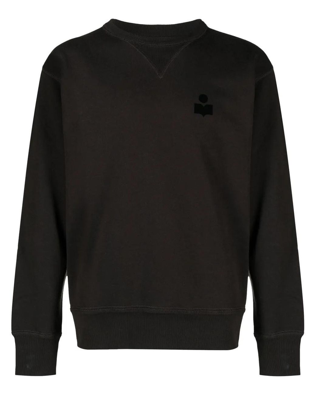 Isabel Marant Black Cotton Sweatshirt for men