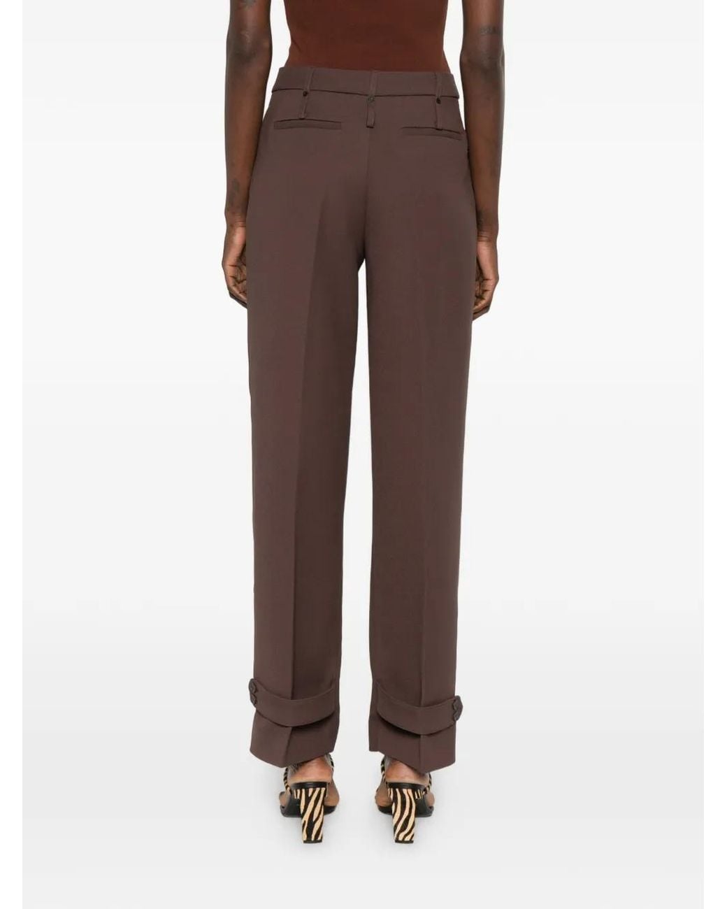 Stine Goya Brown Pleated Trousers